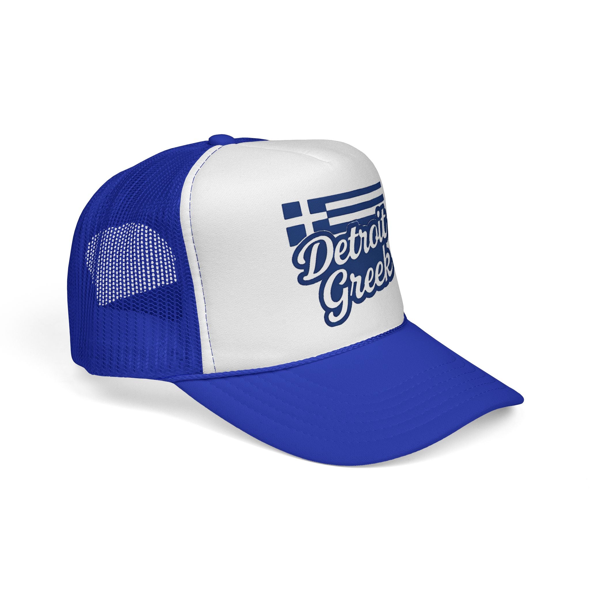 Detroit Greek Trucker Cap