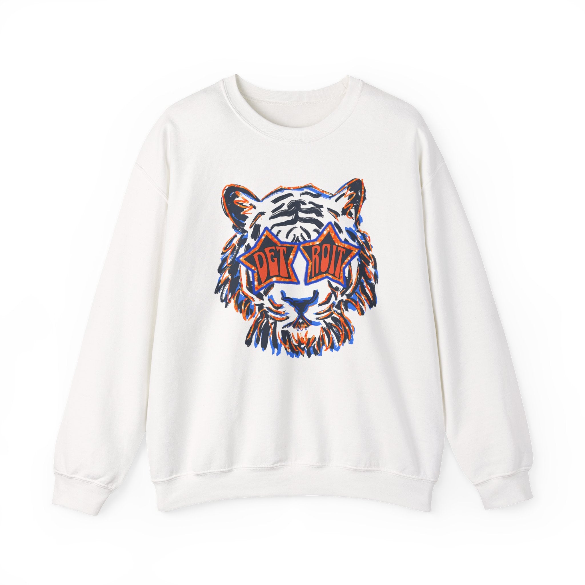 Retro Tiger Detroit  Sweatshirt