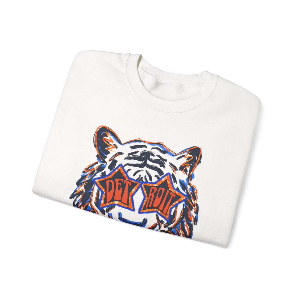 Retro Tiger Detroit  Sweatshirt