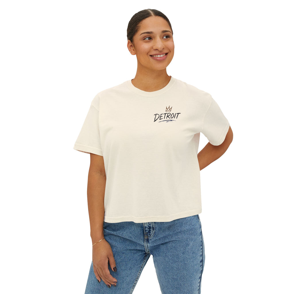 Built on Grit Detroit Women's Boxy Tee
