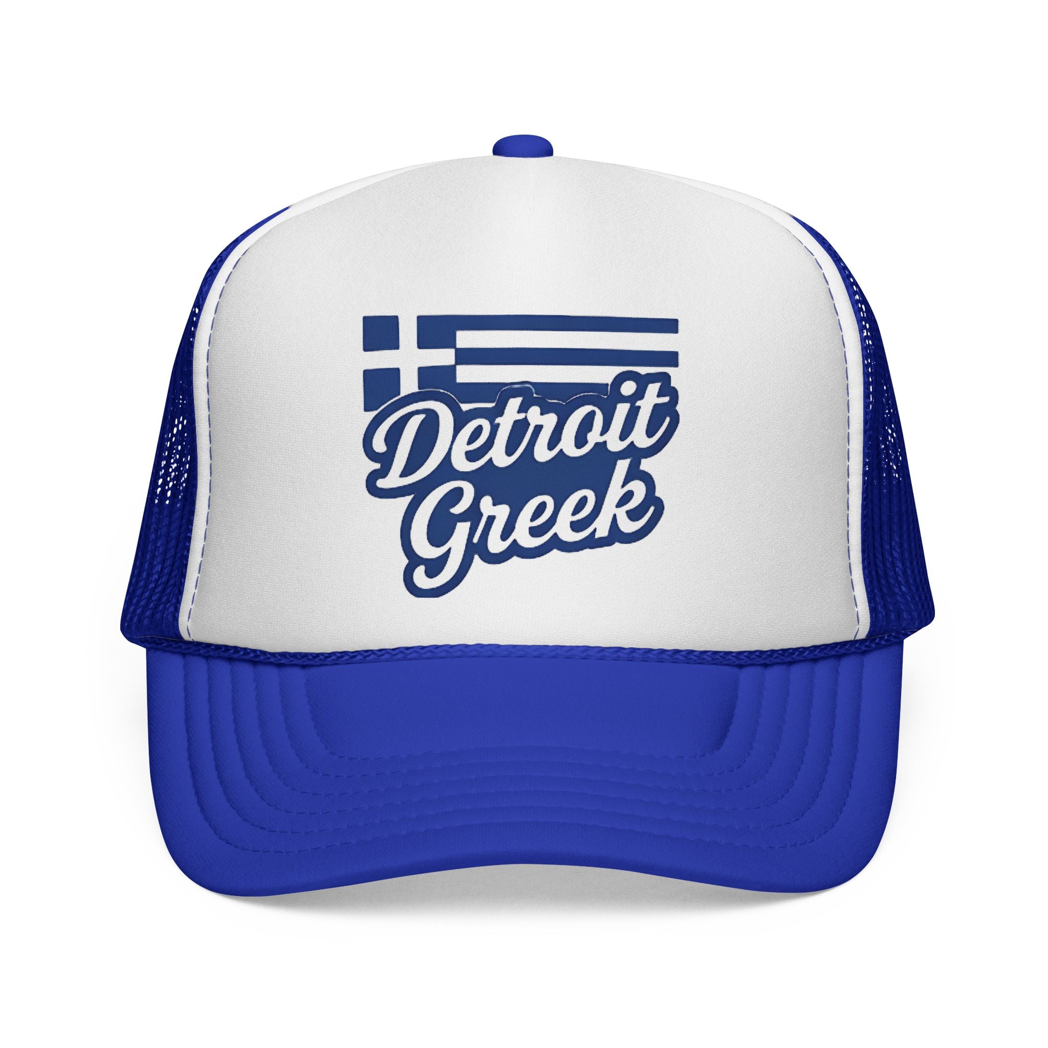 Detroit Greek Trucker Cap