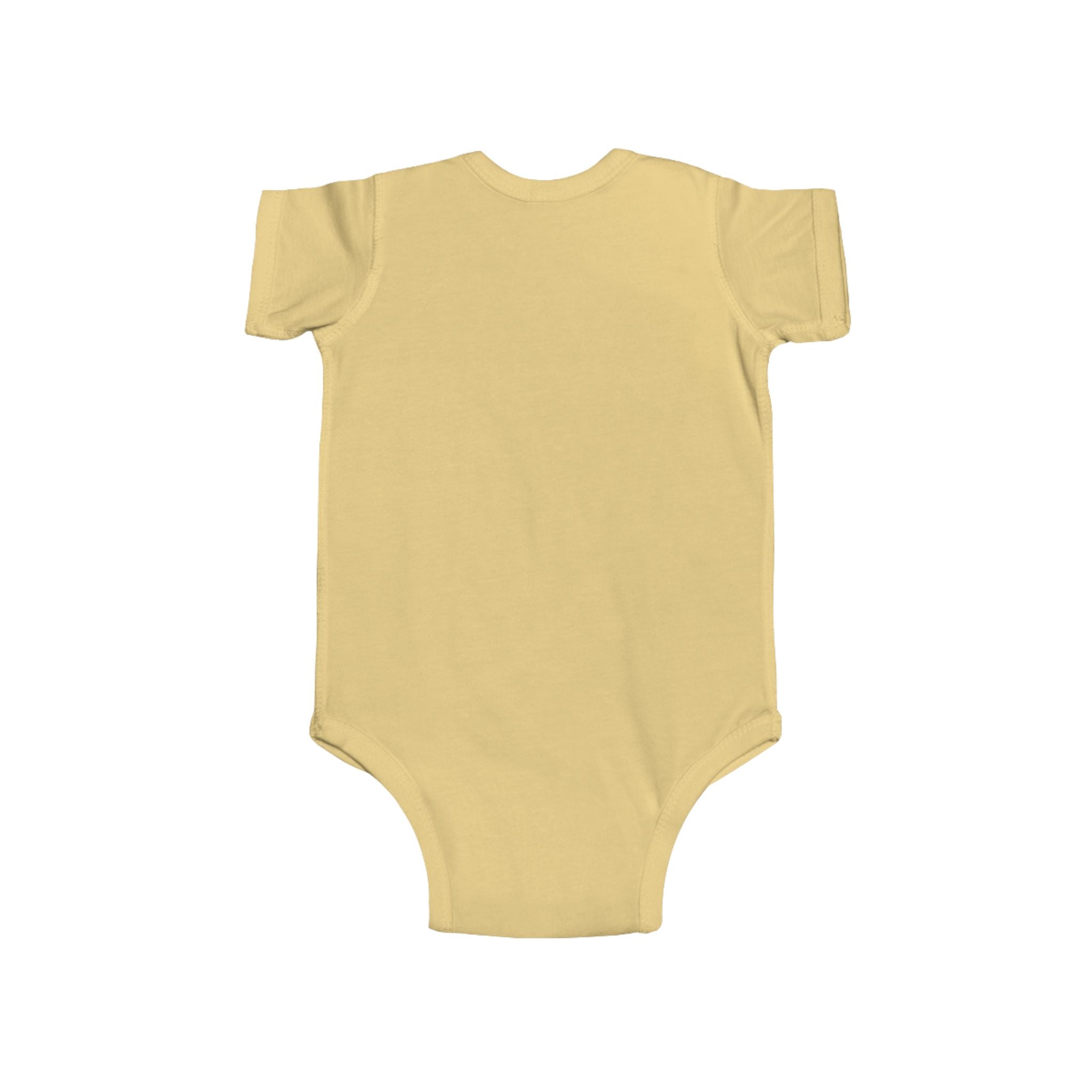 AEK Crest Infant Bodysuit — Baby Onesie with Yellow & Black Eagle Emblem
