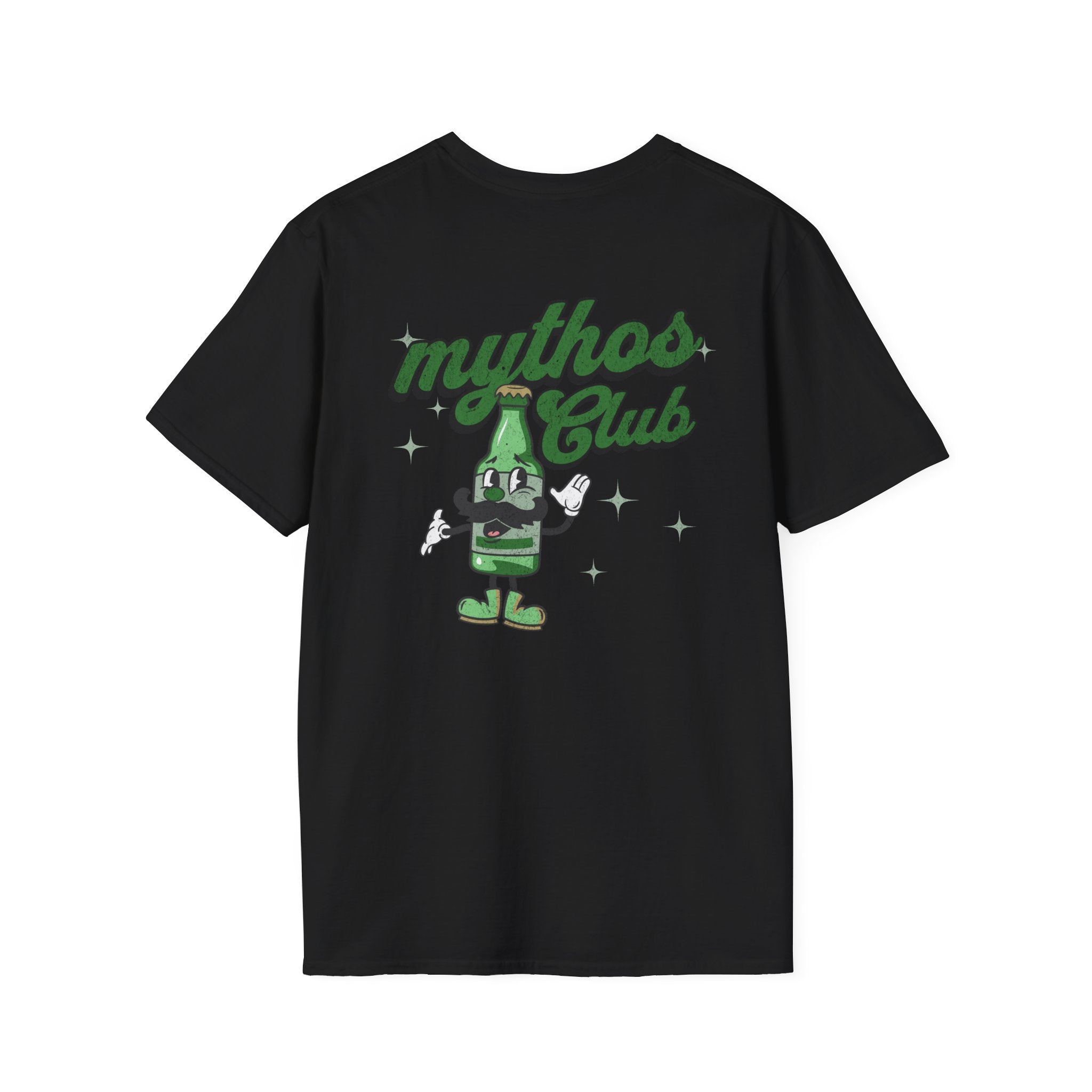 Mythos Club Beer Bottle Graphic T-Shirt