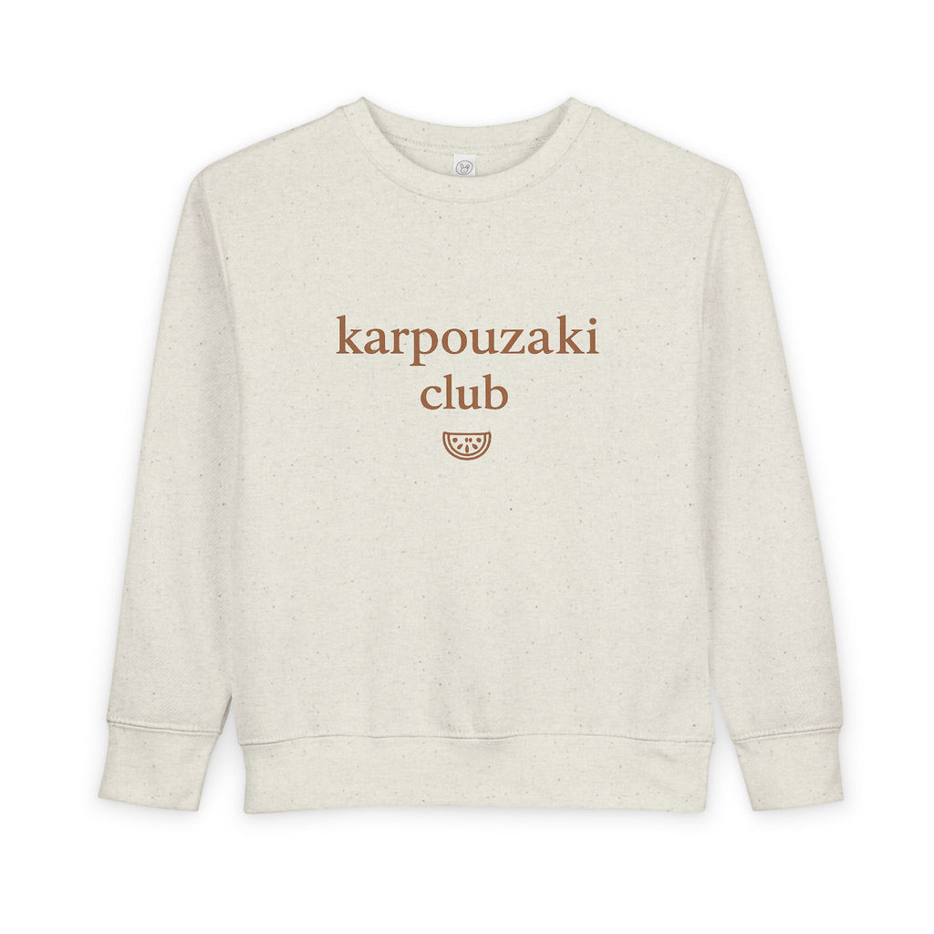 Karpouzaki Club Toddler Sweatshirt