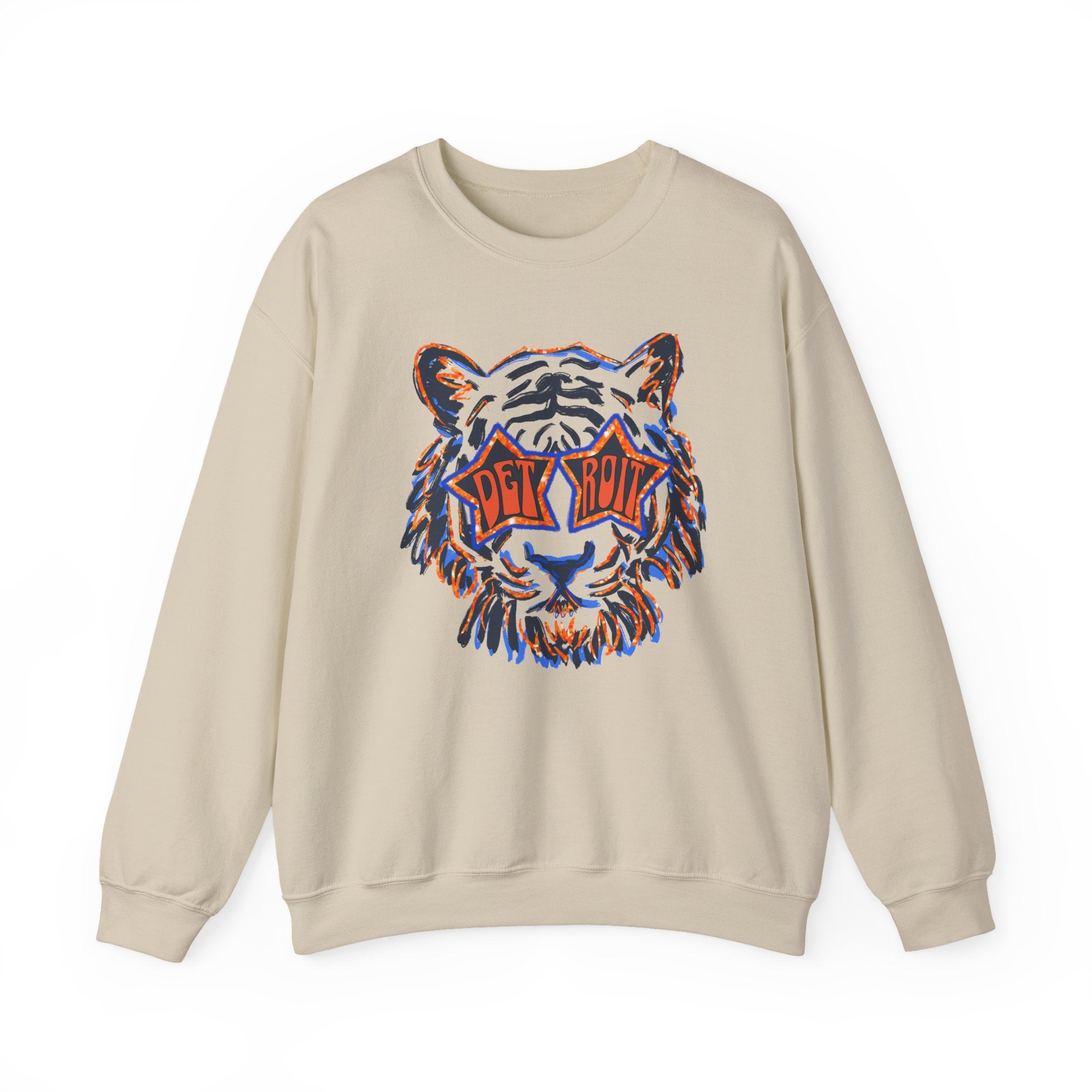 Retro Tiger Detroit  Sweatshirt