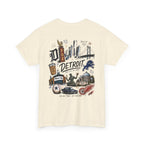 Built on Grit Detroit Unisex Heavy Cotton Tee