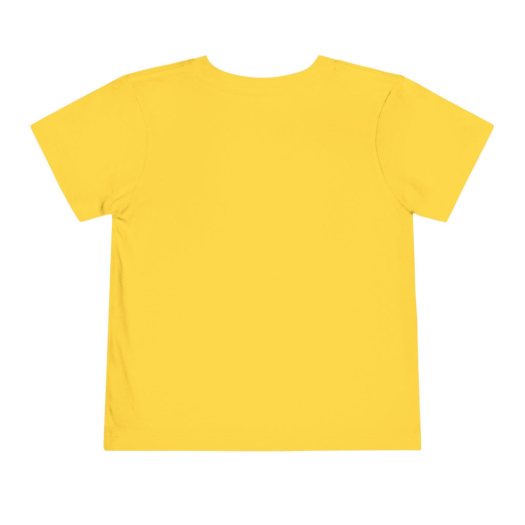 AEK FC Toddler Tee — Yellow Black Double-Headed Eagle Kids Soccer Shirt