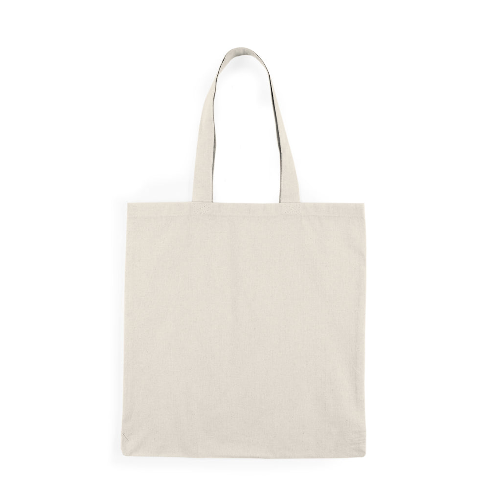 Mediterranean State of Mind Natural Canvas Tote Bag — Eco Market & Beach Bag