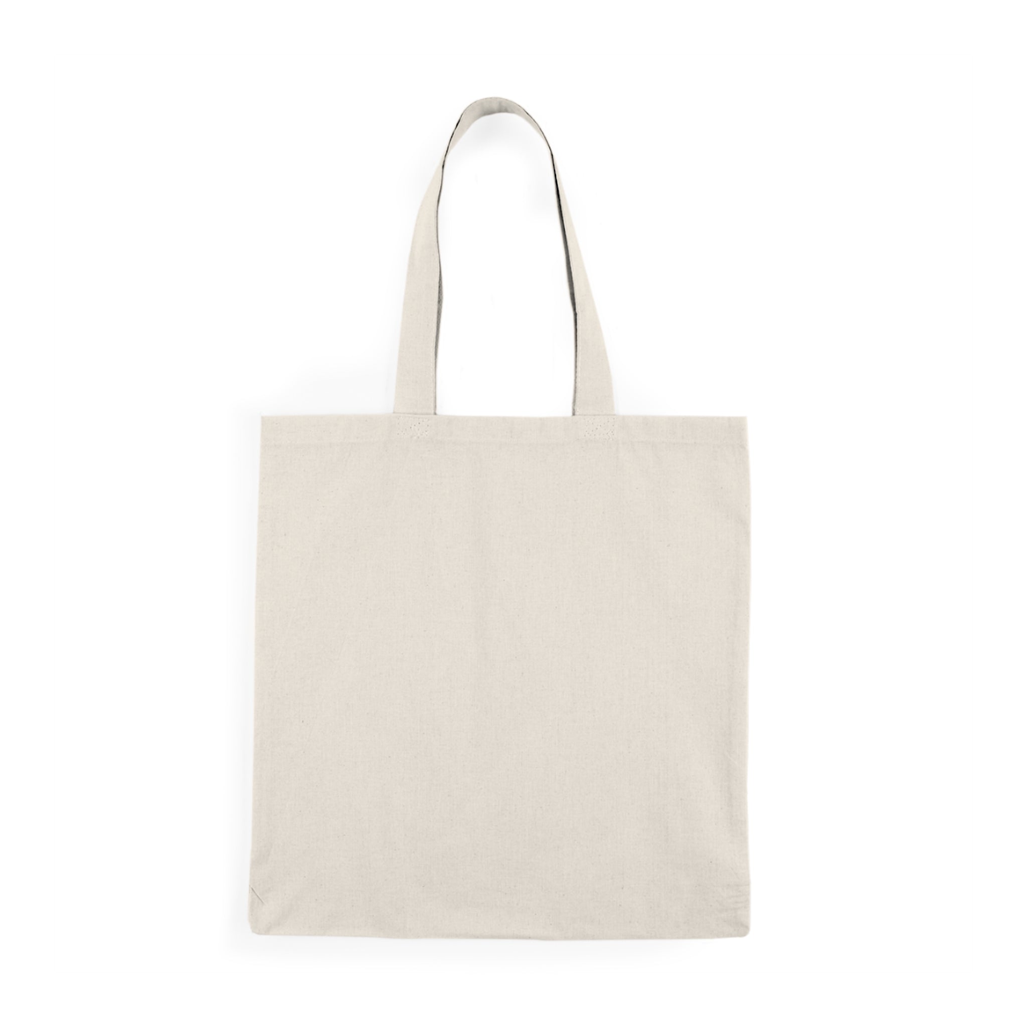 Mediterranean State of Mind Natural Canvas Tote Bag — Eco Market & Beach Bag