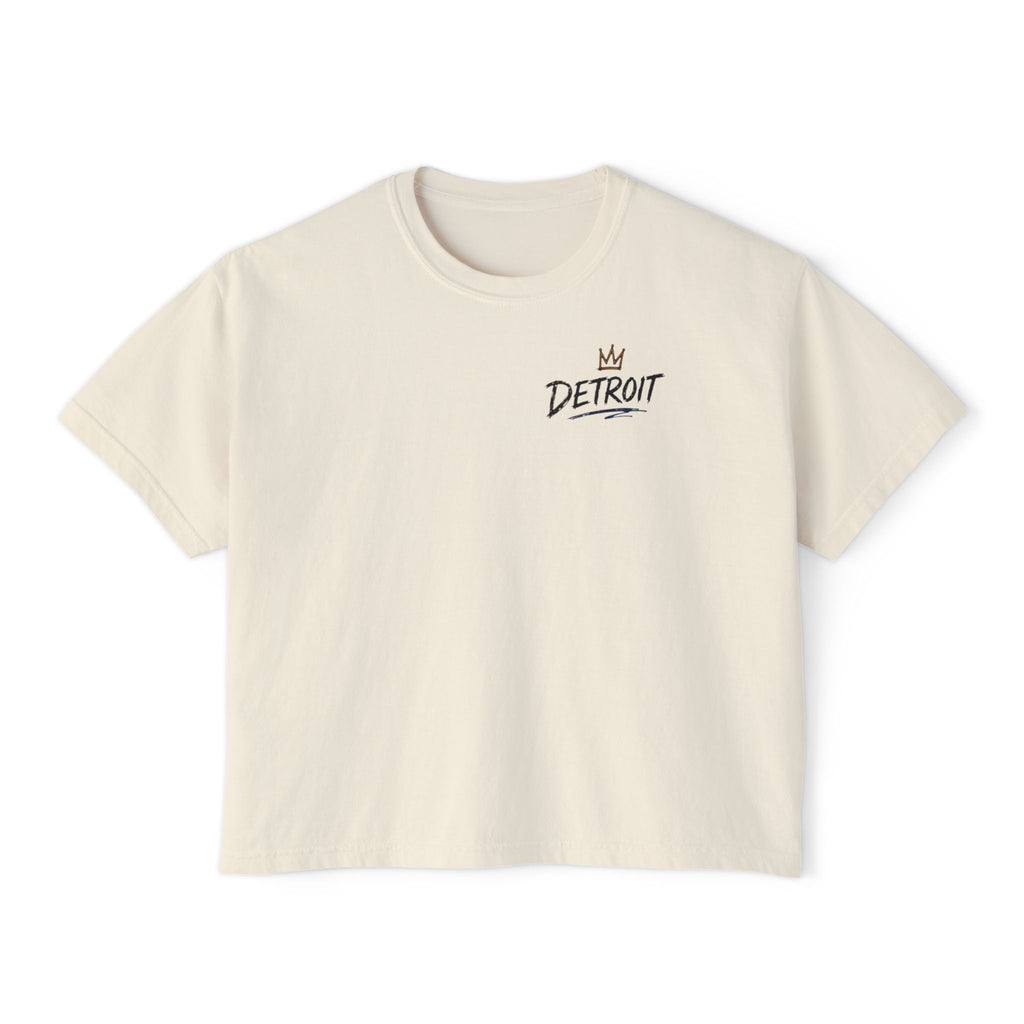 Built on Grit Detroit Women's Boxy Tee