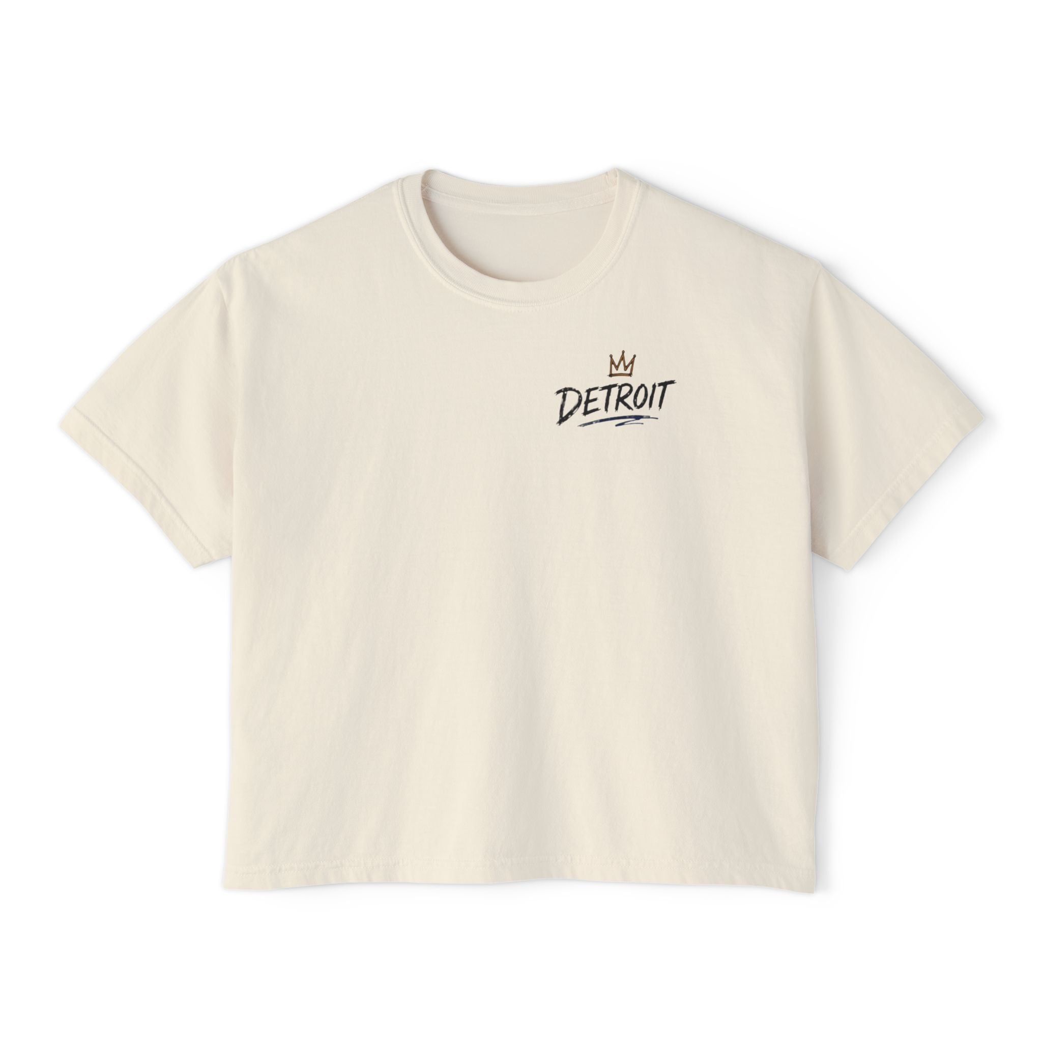 Built on Grit Detroit Women's Boxy Tee