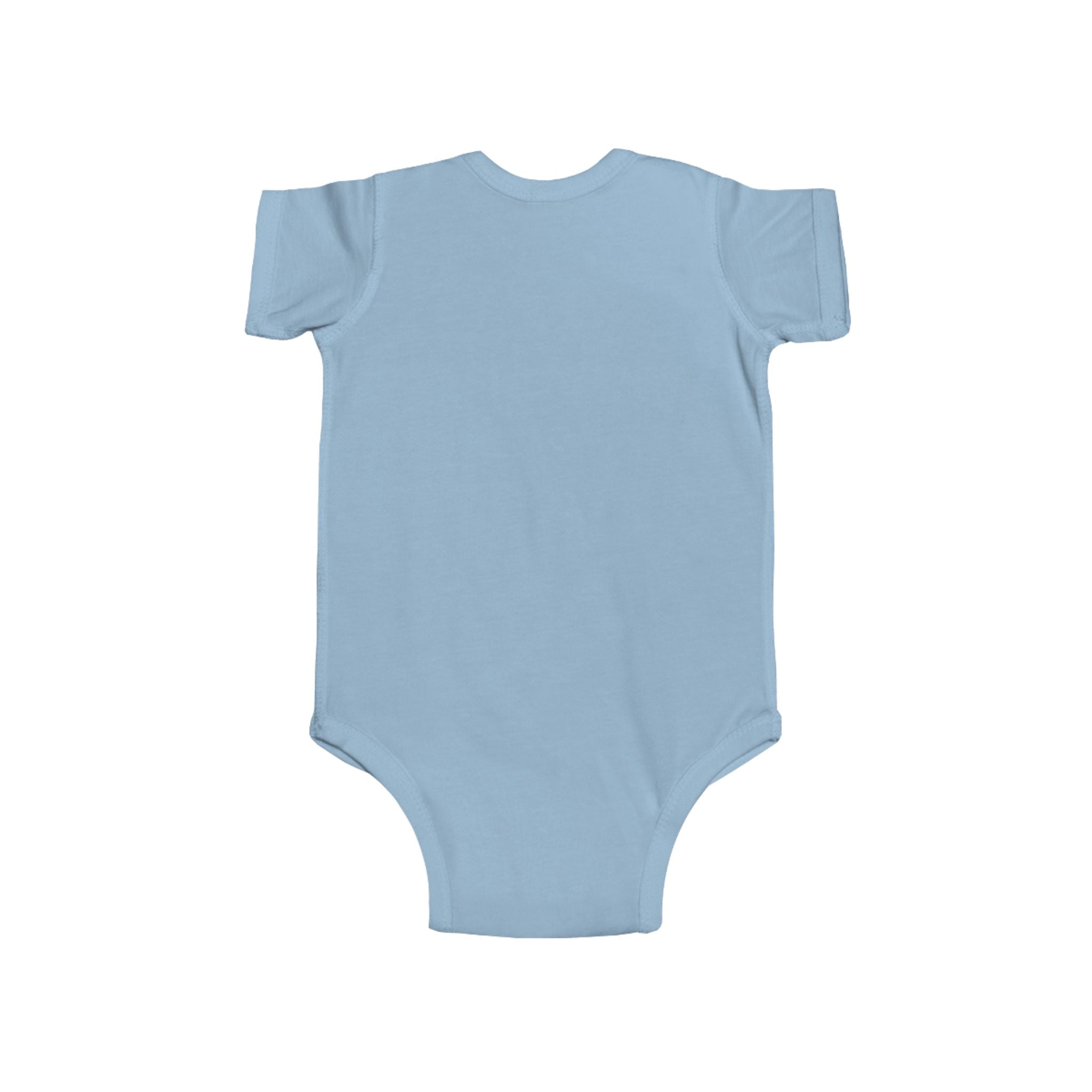 Hellas Greek Flag Infant Bodysuit — Blue Vintage Shield Baby Onesie