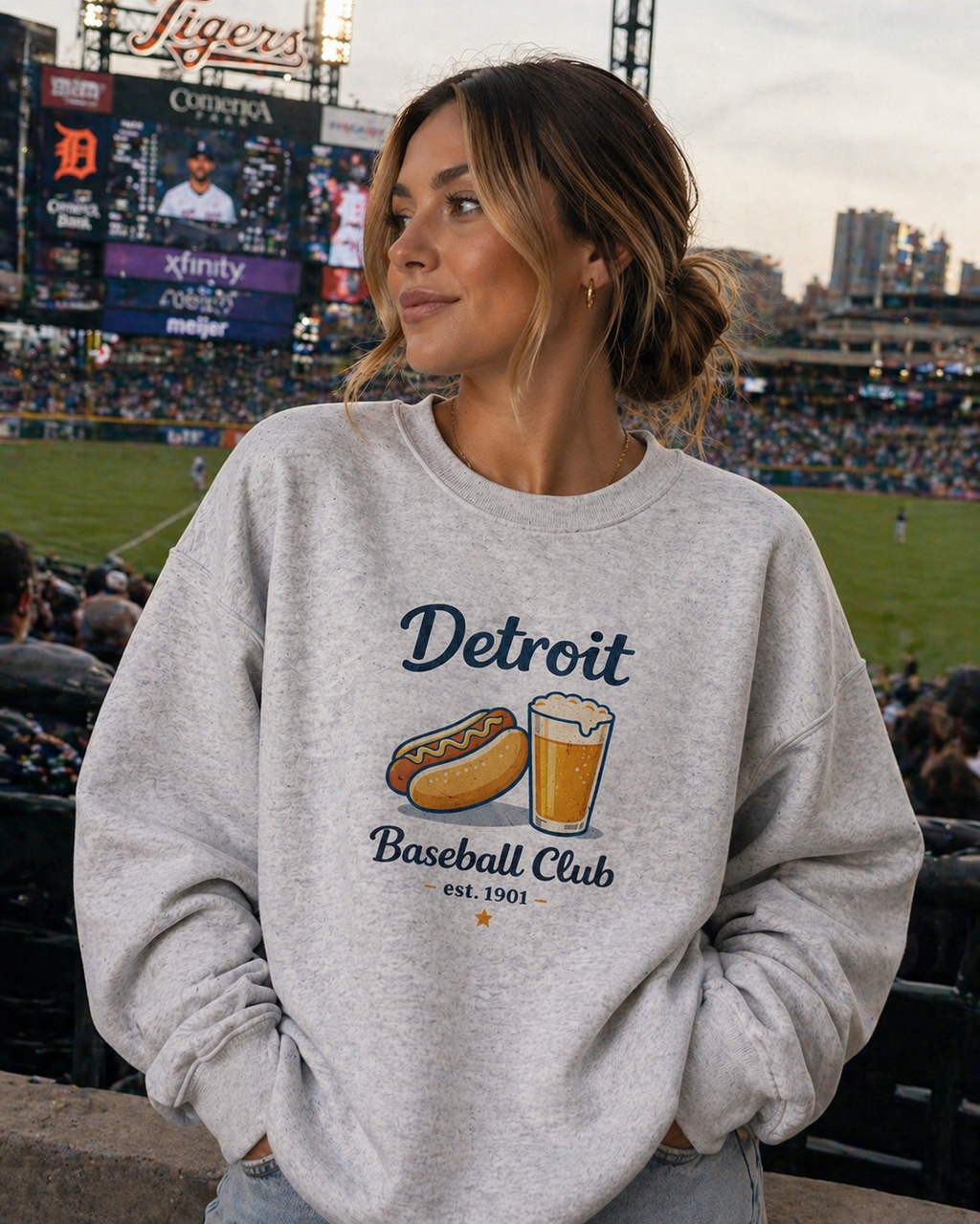 Detroit Baseball Club Sweatshirt