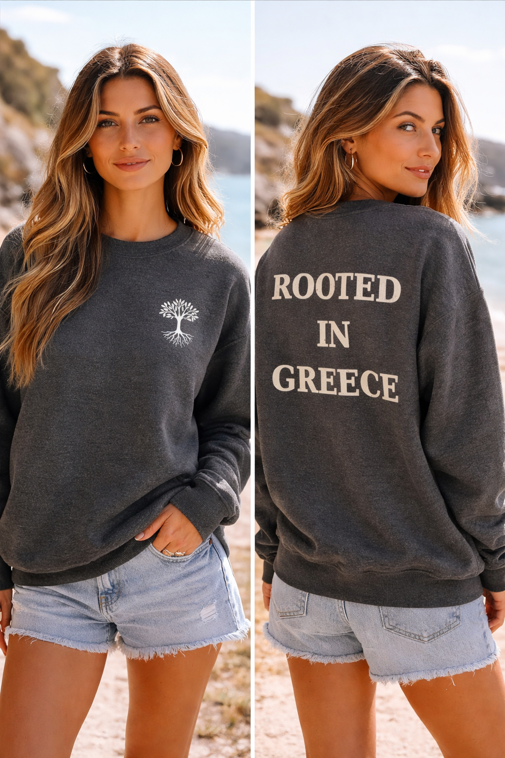 Rooted in Greece Unisex Sweatshirt