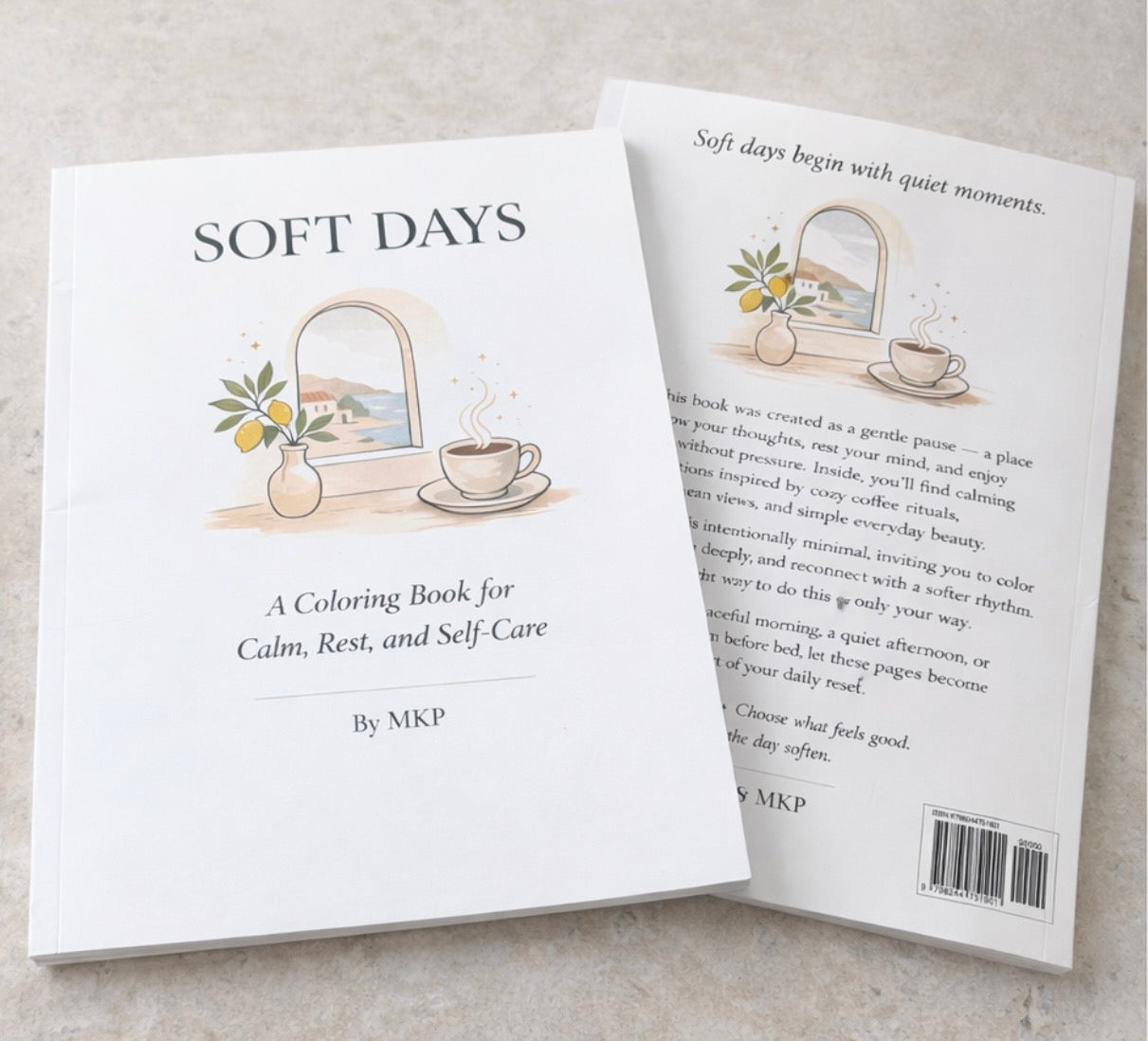 Soft Days Coloring Book