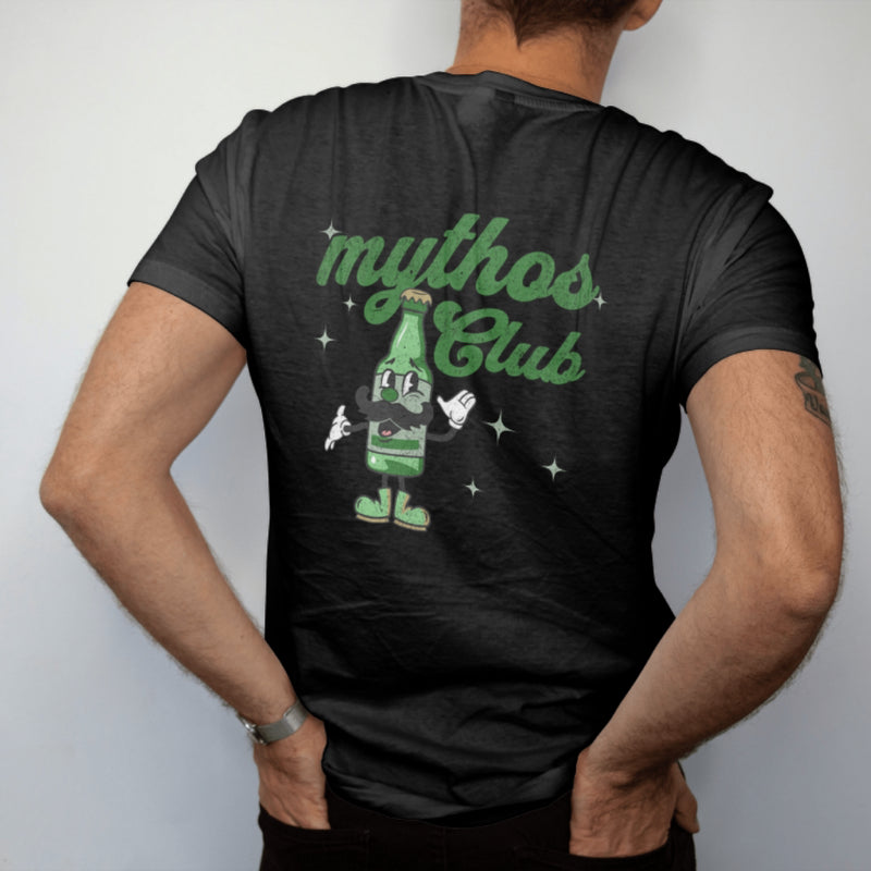 Mythos Club Beer Bottle Graphic T-Shirt