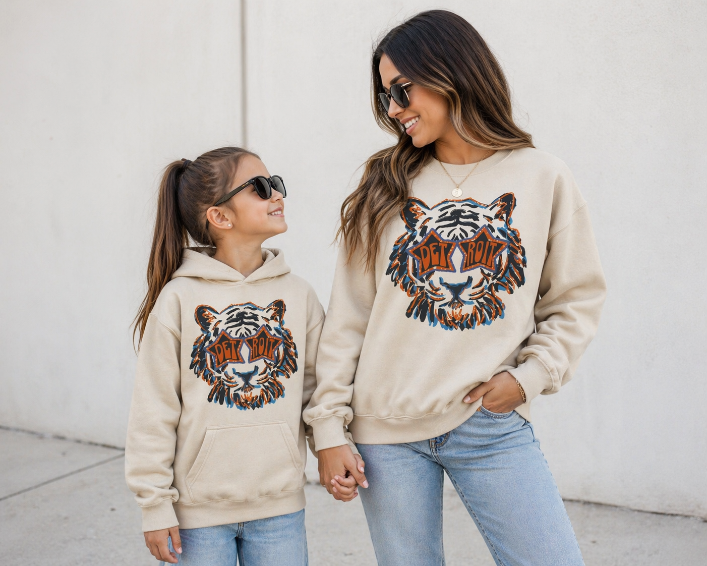 Youth Detroit Tigers Star Shades Youth Hoodie