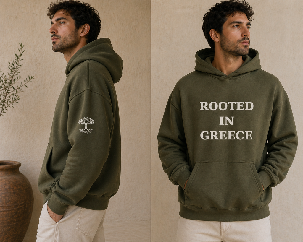 Rooted in Greece Unisex Hoodie