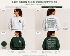 Lake Orion Cheer Club Crewneck | Cheer Moms Edition